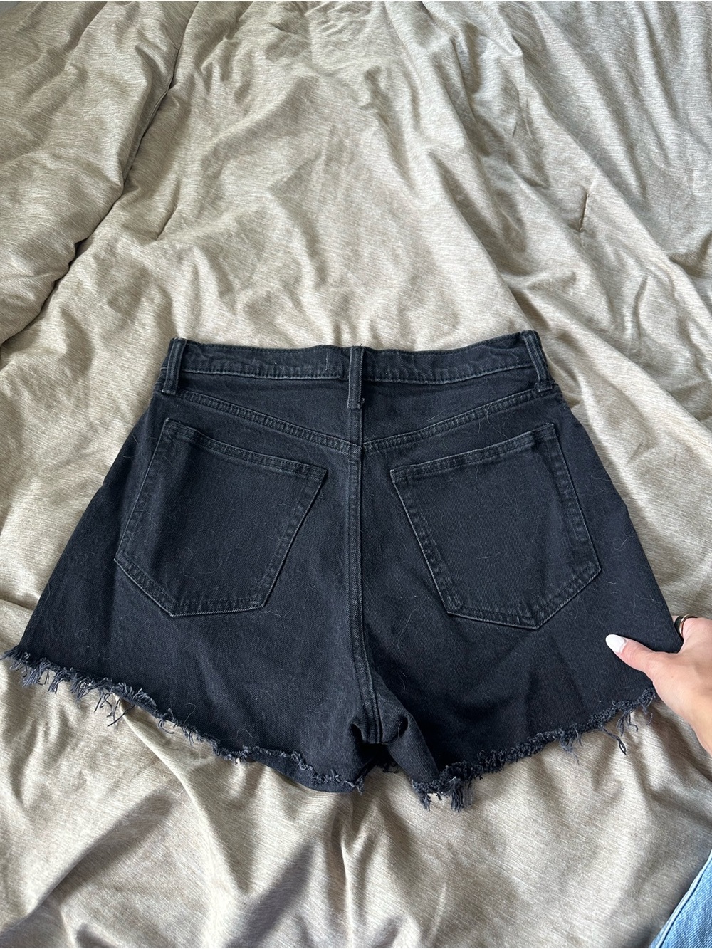 Abercrombie Curve Love denim shorts - Picture 9 of 12